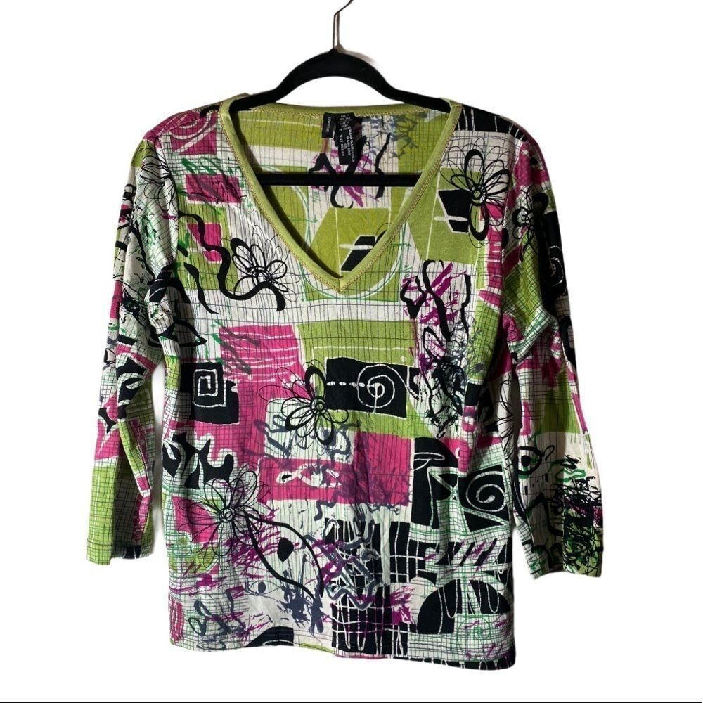 Lynn Ritchie‎ Silk Blend Top